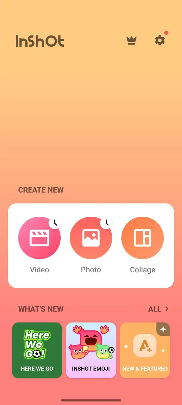 InShot Color Grading and Curve Editors